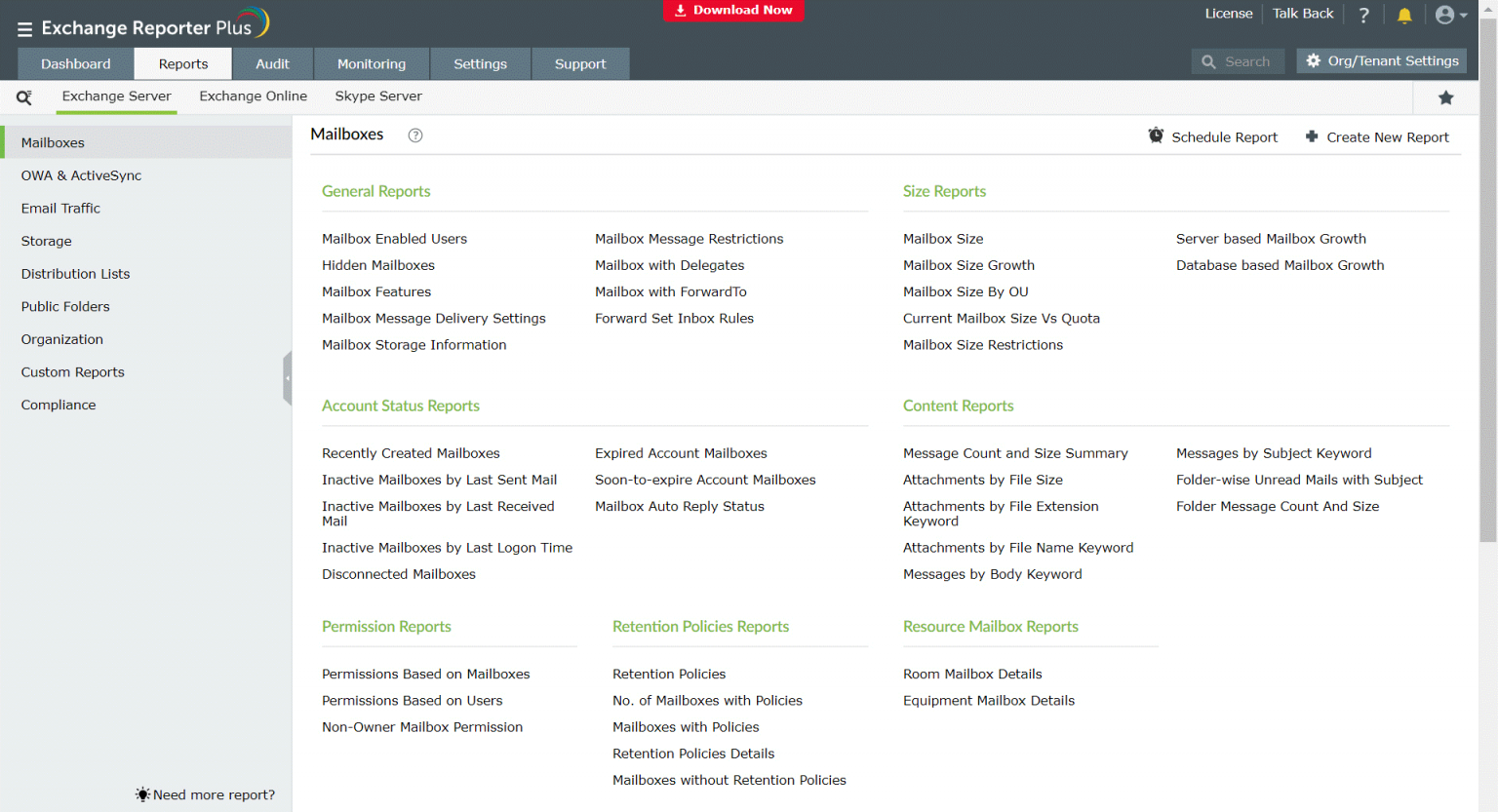 ManageEngine Exchange Reporter Plus ManageEngine License